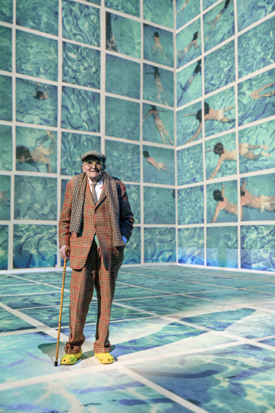 David Hockney at Lightroom, photographer Justin Sutcliffe